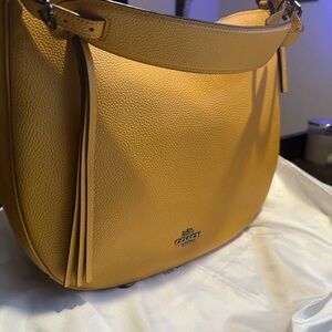 Coach Yellow Leather Women's Bag